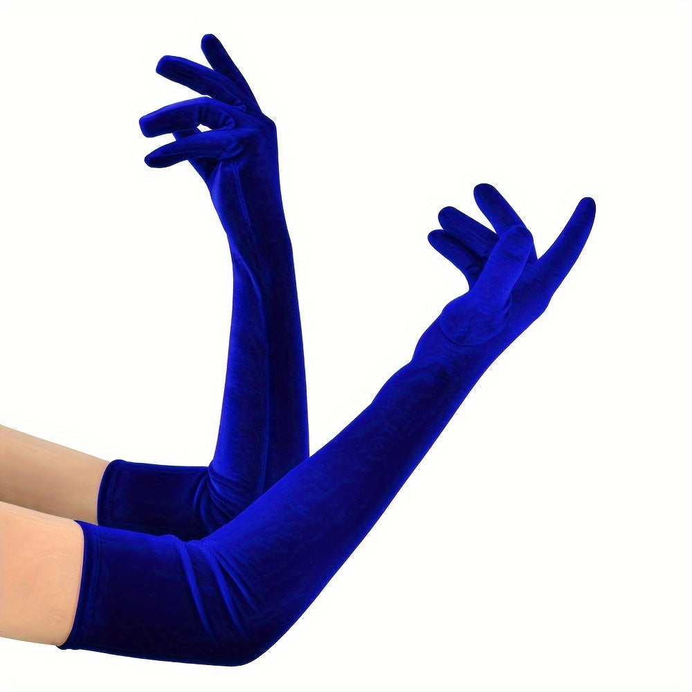 Vintage Velvet Gloves for Women 1920s Inspired for Parties and Holidays