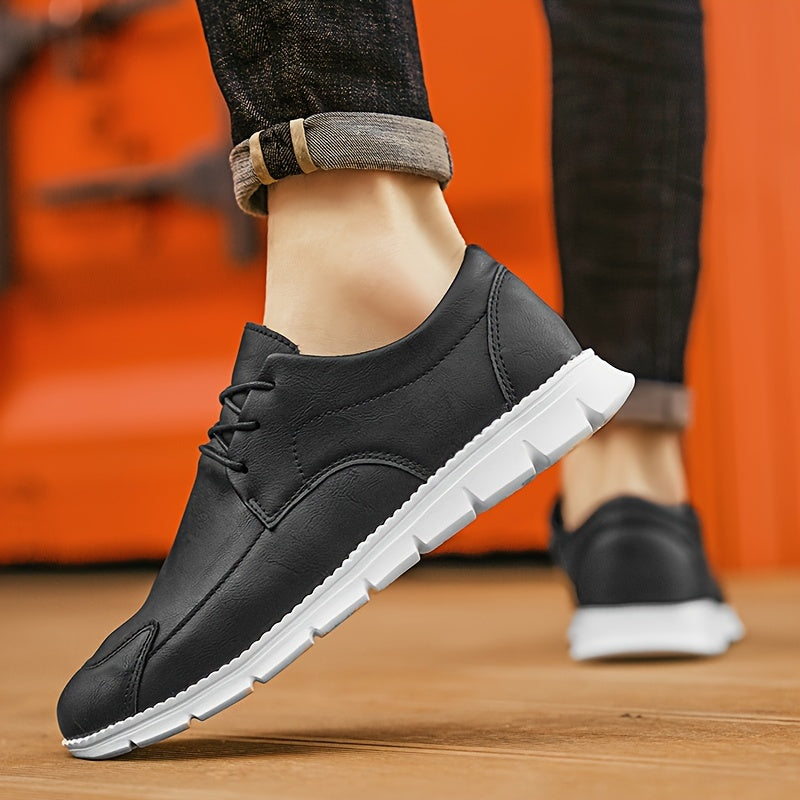 Мужские винтажные повседневные кроссовки с верхом из PU и подошвой из EVA