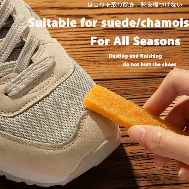 Shoe Cleaning Kit 1/2/3/4pcs Suede Faux Leather Shoe Care Set