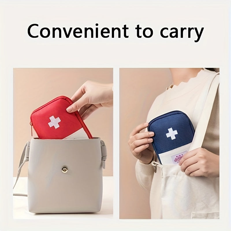 Compact Medical Kit Organizer for Travel First Aid Storage Small Medical Items