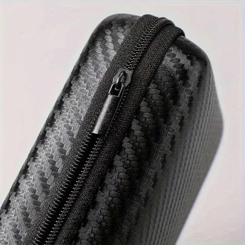 Faux Leather Digital Accessories Organizer for Earphones Cables and Gaming Storage