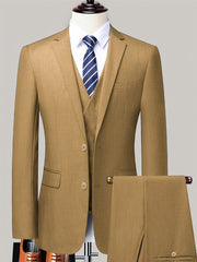 Корейский свадебный костюм, комплект из двух предметов, однотонный, полиэстер, вискоза, классический крой, весна-осень