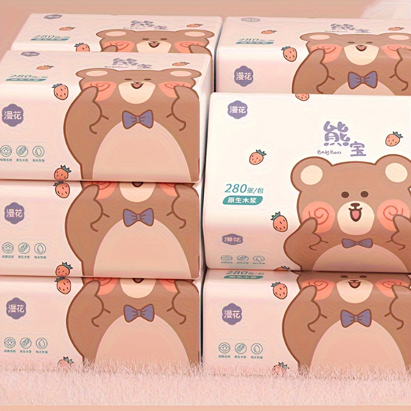 Soft White Paper Towels 30-Pack 4-Ply Recyclable Facial Tissues