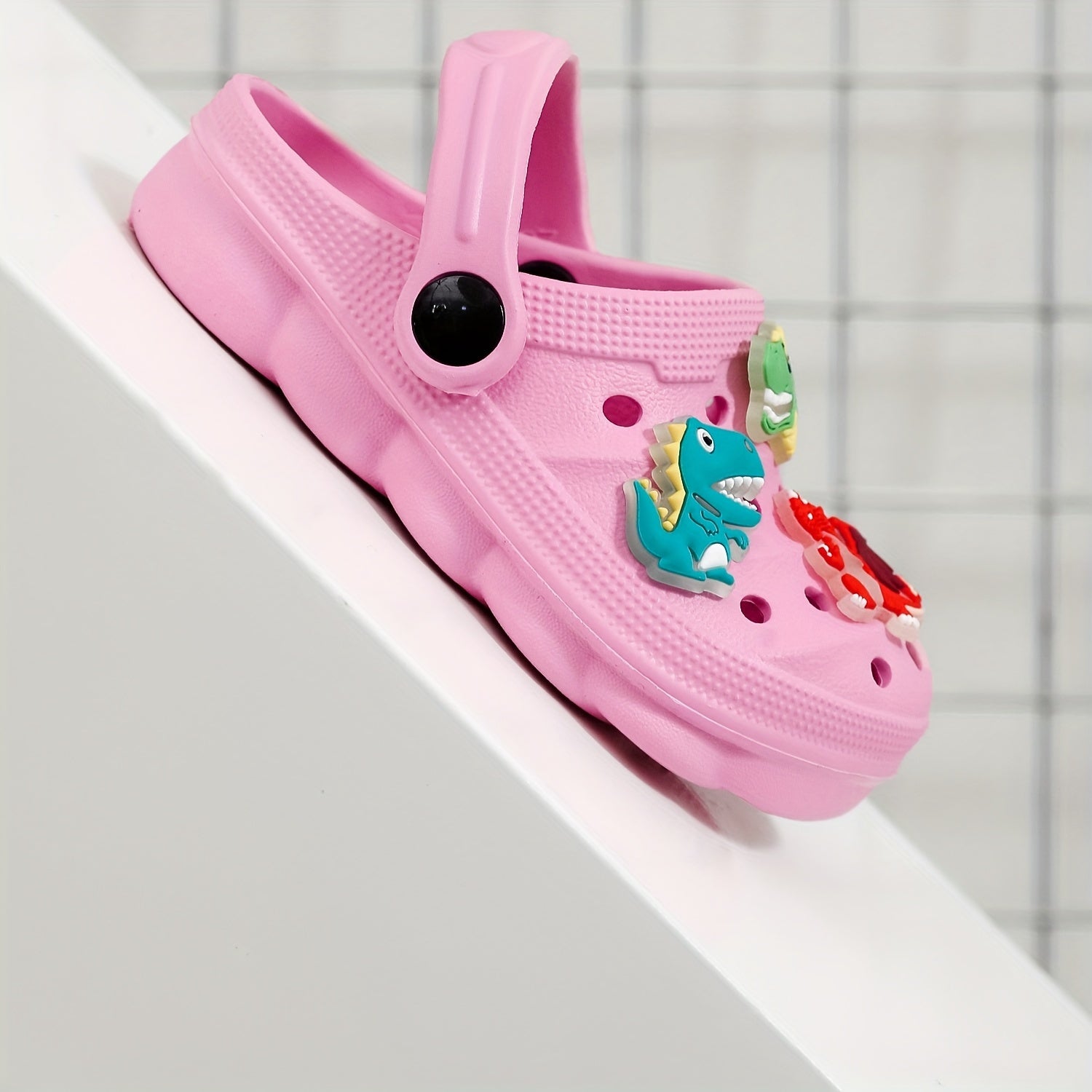 Kids Summer Lightweight Non-Slip EVA Hole Sandals Casual Boys Girls Shoes