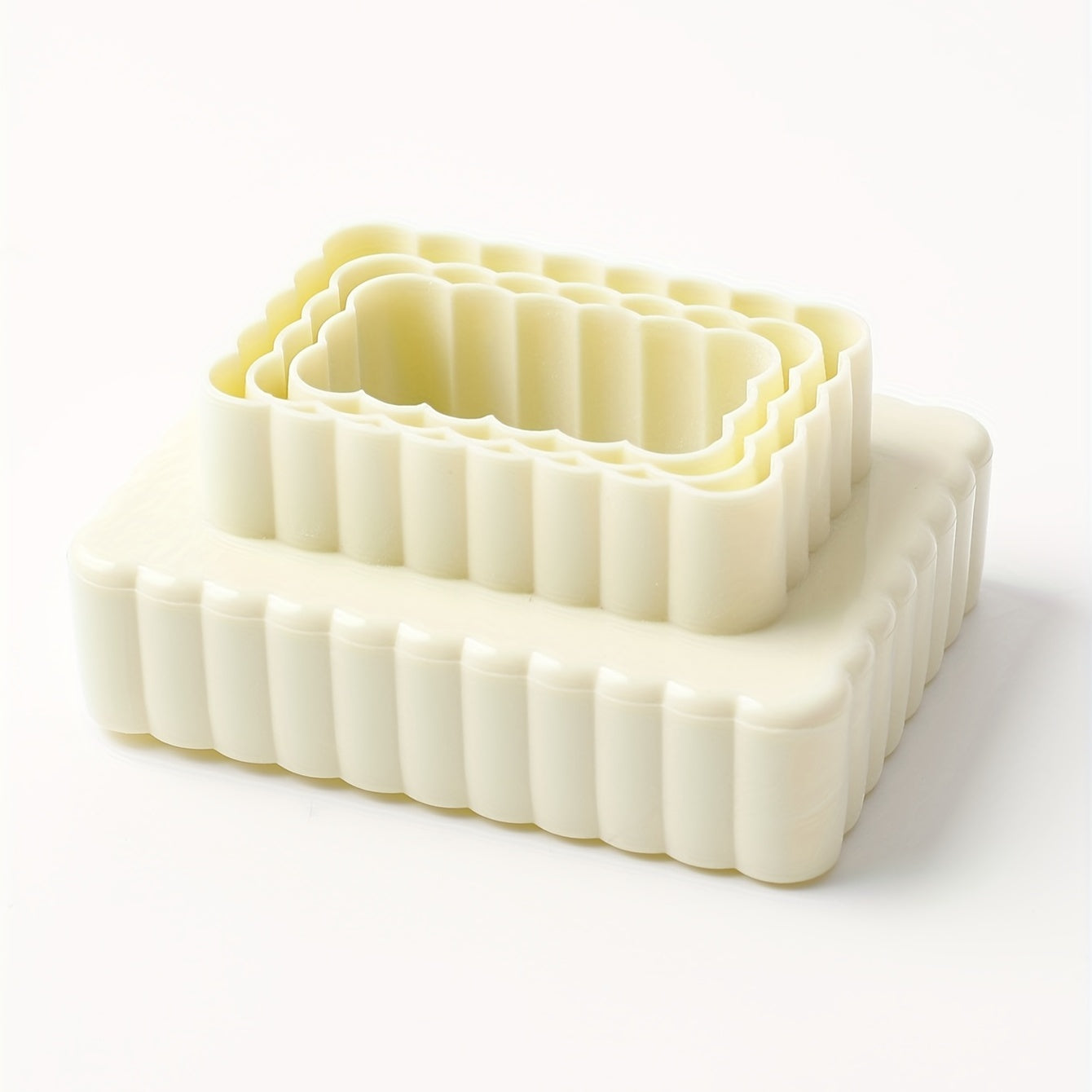 Set of 3 Versatile Cookie Cutters and Candy Molds for Baking and Decorating