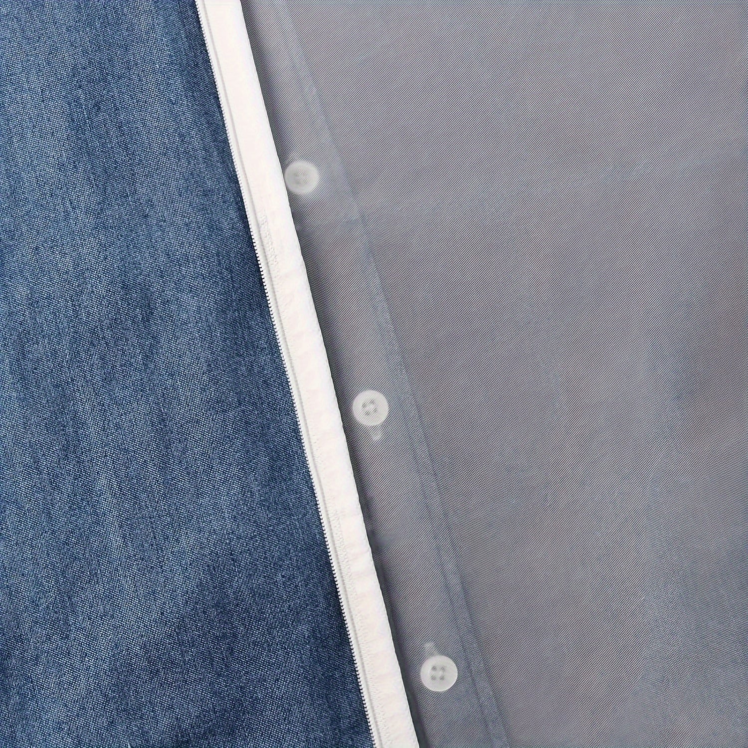 Juego de 10 bolsas para prendas de vestir para vestidos, trajes, abrigos, con cremallera, almacenamiento en armario