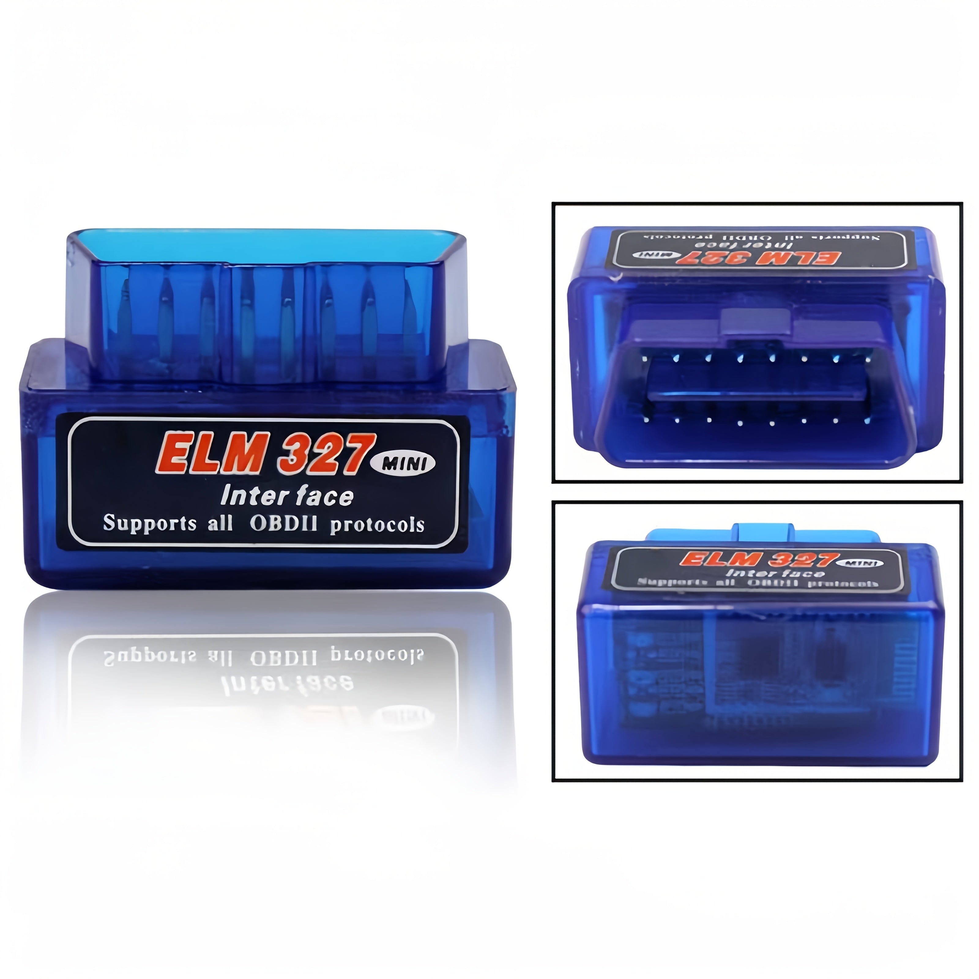 Wireless Car OBD-II Diagnostic Scanner Blue Mini V2.1 Diagnostic Tool