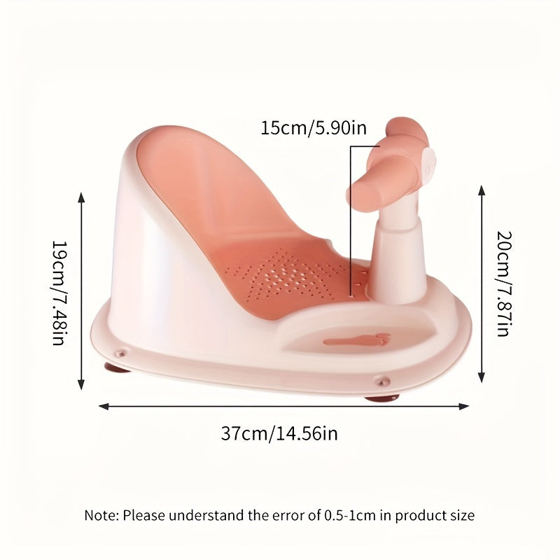 Silla de ducha con altura ajustable y patas antideslizantes para personas mayores y discapacitadas