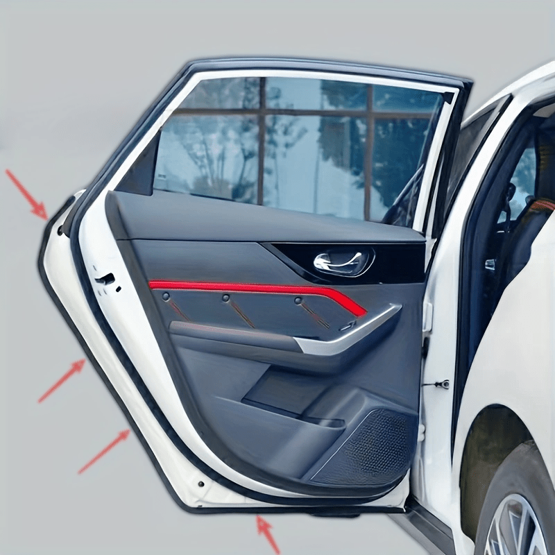 Vehicle Door Seal Strips Rubber Noise Insulation for Cars Back Front Doors