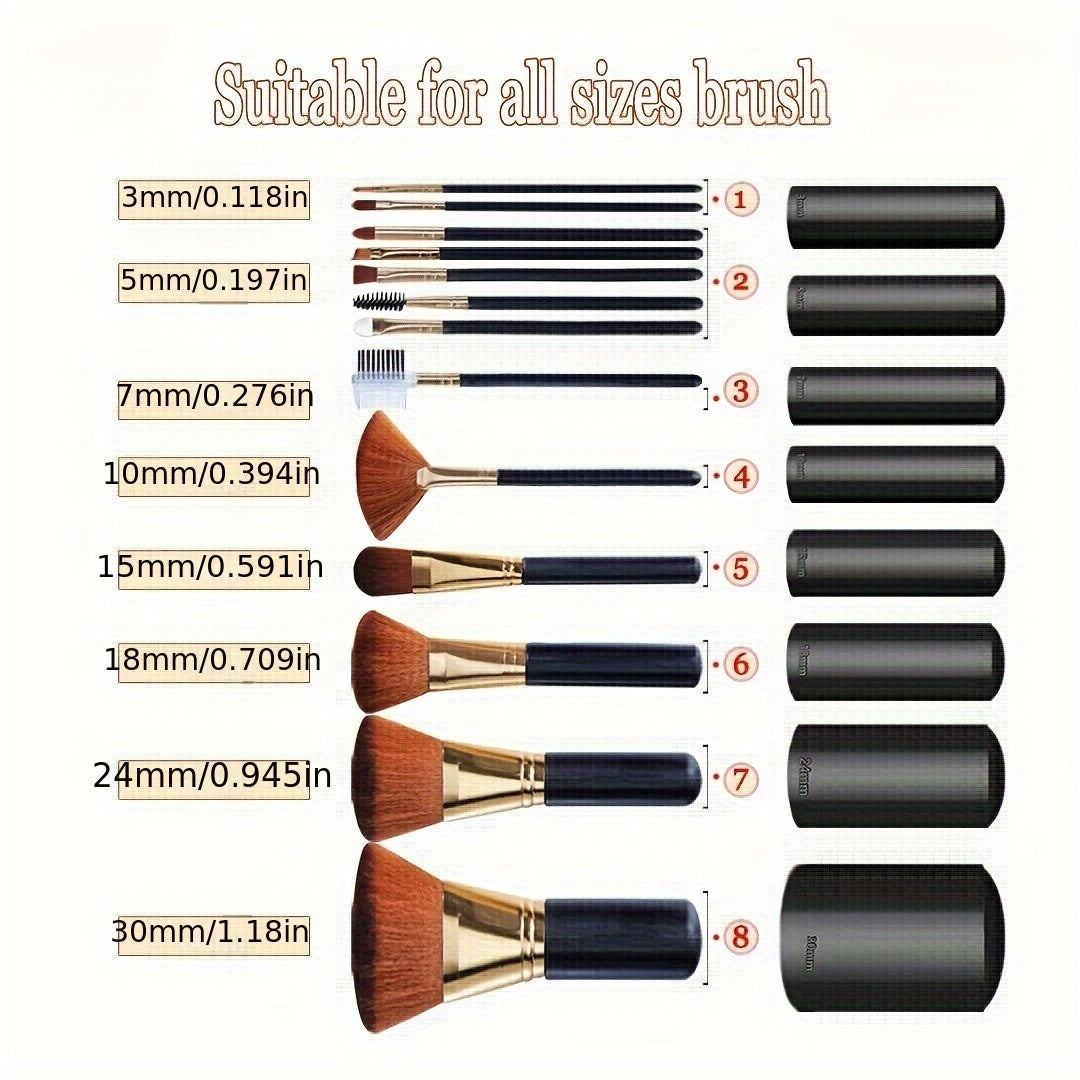 Batareyali makiyaj cho'tkasi tozalagichi va quritgichi tez tozalash va quritish uchun