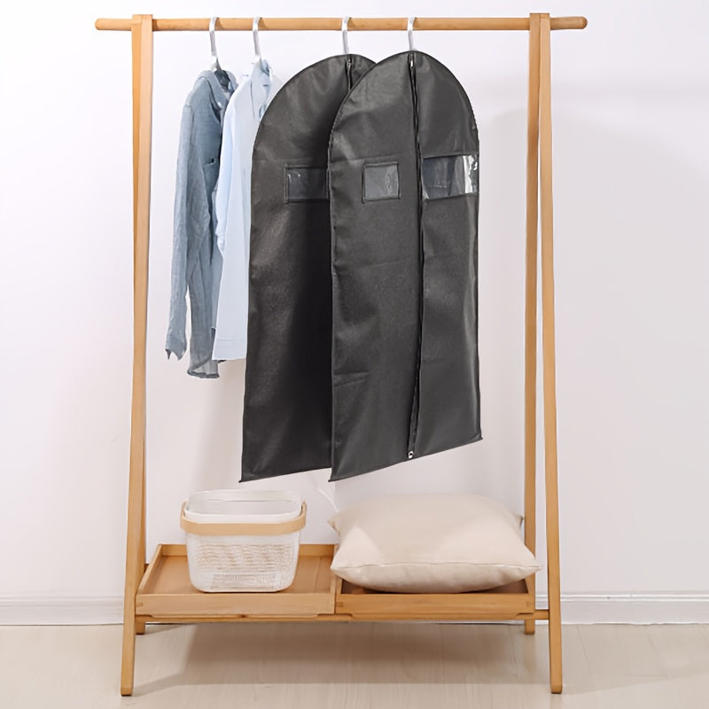 Lightweight Transparent Garment Bag for Travel and Storage with Zipper Closure