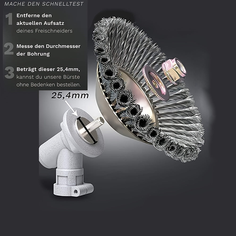 Steel Wire Weed Cutter Blades 6/8 Inch Rotating Joint Lawn Trimmer Parts