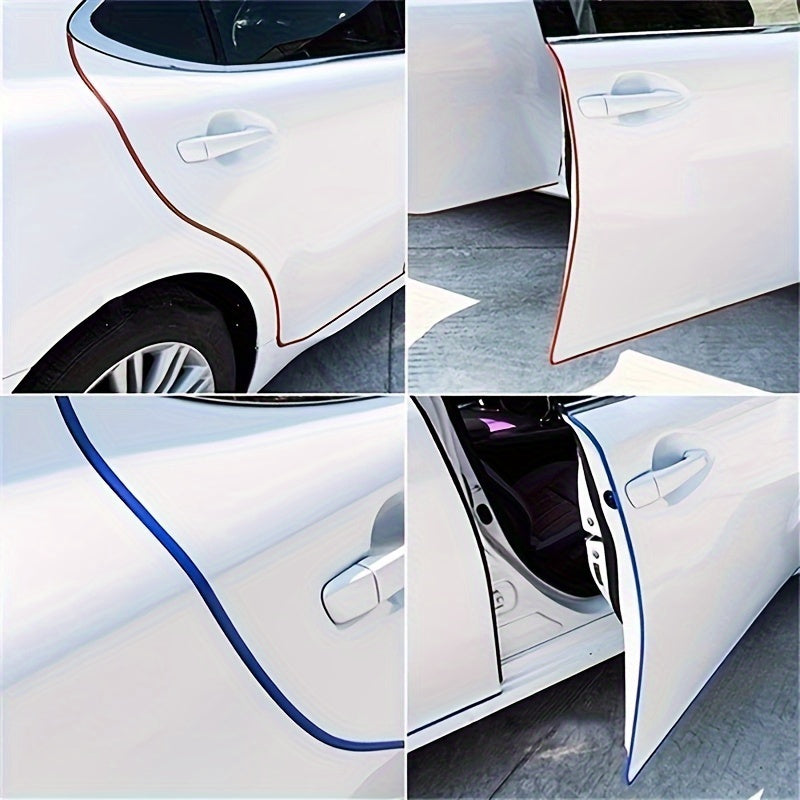 Universal Car Door Edge Protector Rubber U-Shape Seal 5m Anti-Scratch