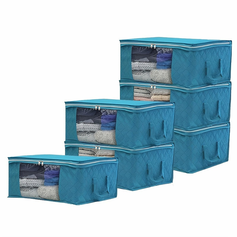 Unwoven Storage Bag for Quilts and Clothing Dust-Proof Collapsible Organizer Gift Box