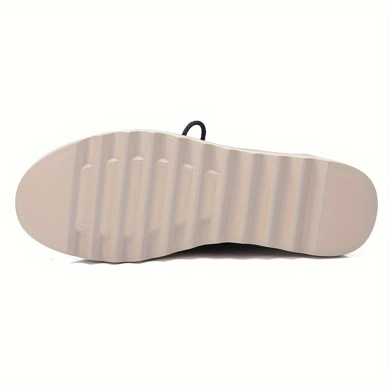 Women's Wedge Heel Sneakers Casual Platform Shoes with Thick Sole