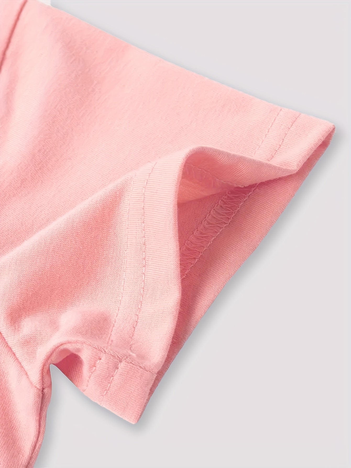 Girls' Casual T-Shirt Set 3pcs Summer Leopard Print Love Letter Butterfly Age 12 and Under