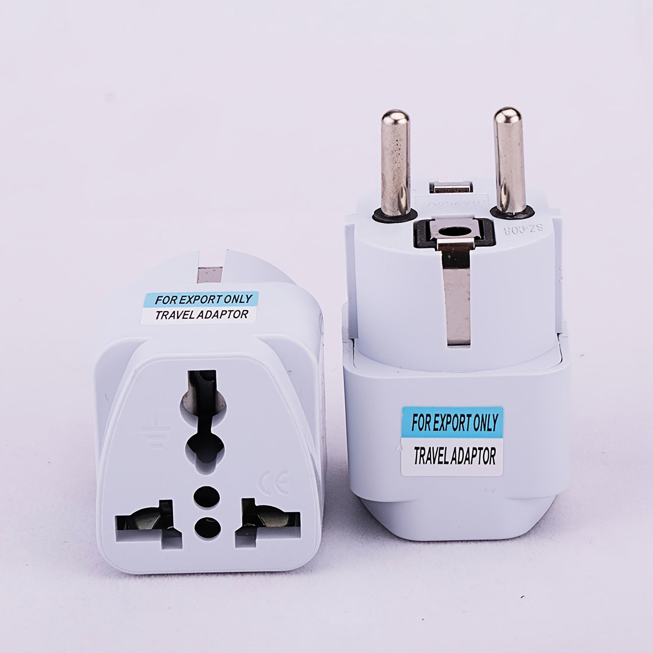 Adaptador de corriente universal para viajes para enchufes de EE. UU., UE, AU, JP, KR