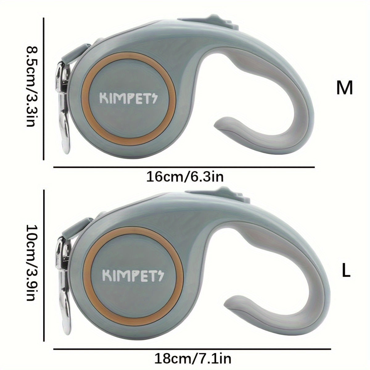Retractable Dog Leash 3M 5M with ABS Material for Pets