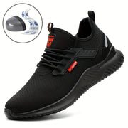 Men's Steel Toe Work Shoes Lightweight Breathable Safety Shoes for Men