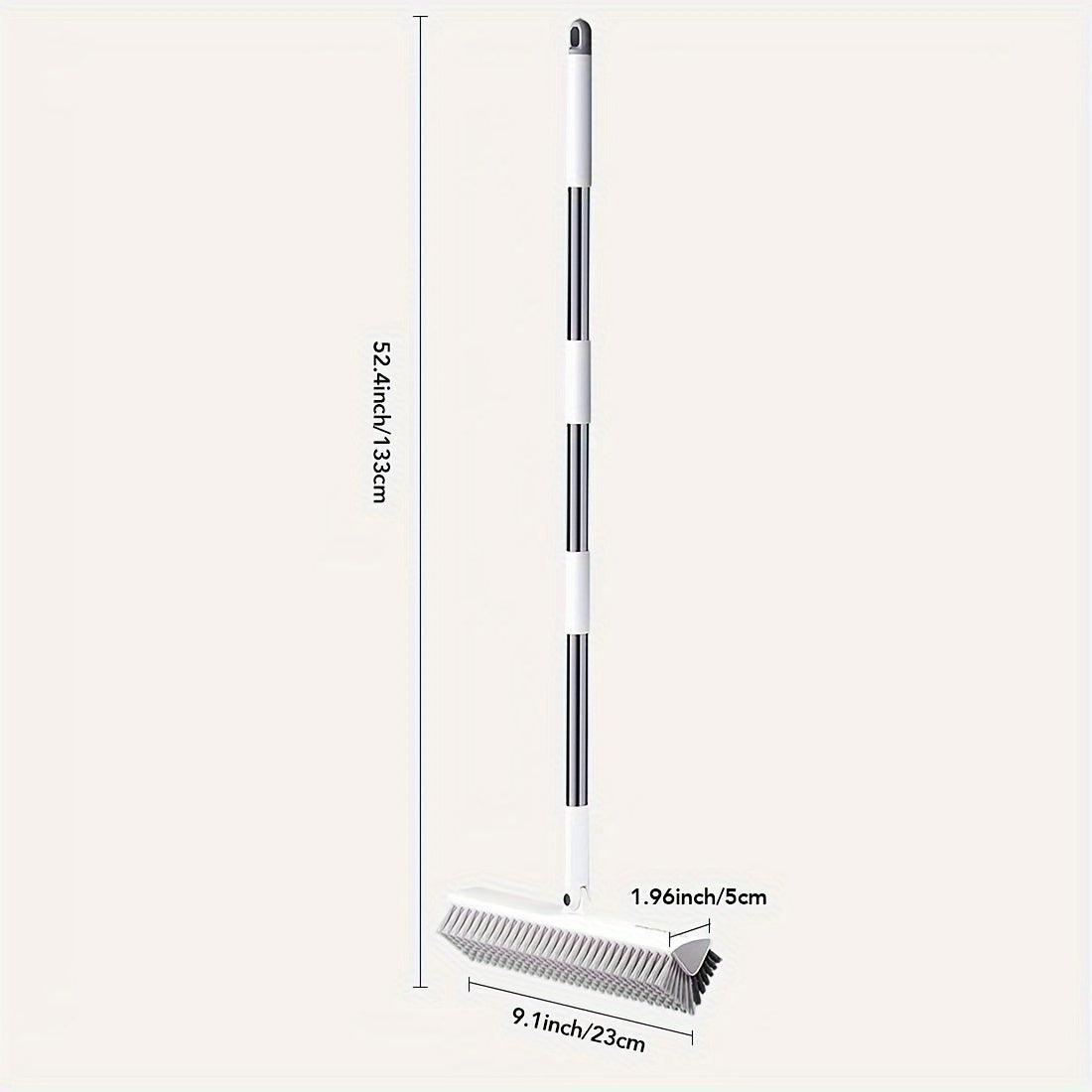 2-in-1 Rotating Gap Cleaning Brush for Bathroom, Kitchen, Walls, Outdoor Surfaces