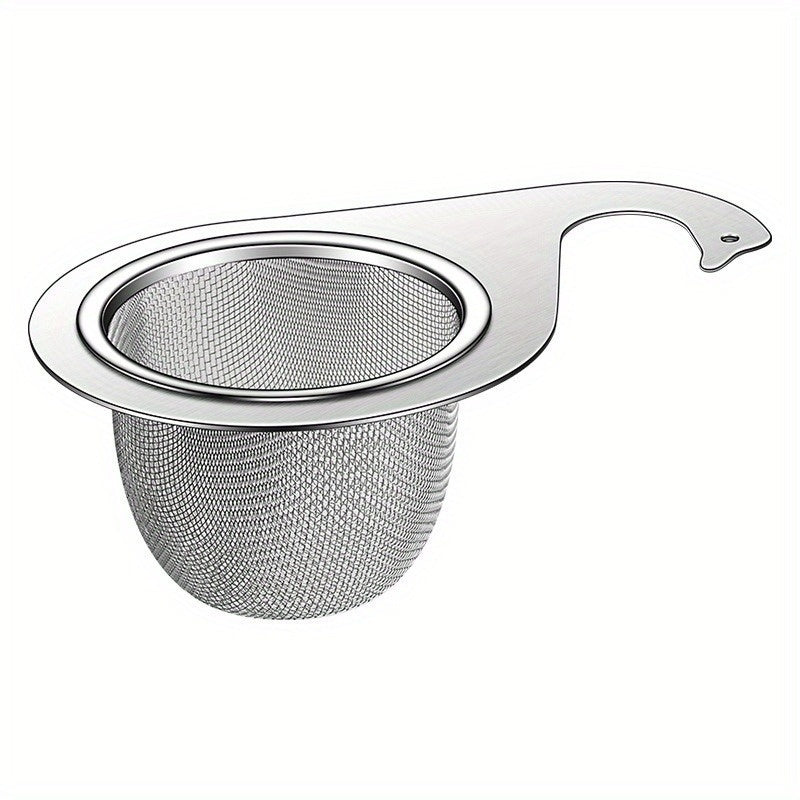 Stainless Steel Swan-Shaped Draining Basket Kitchen Sink Organizer Hanging Rack
