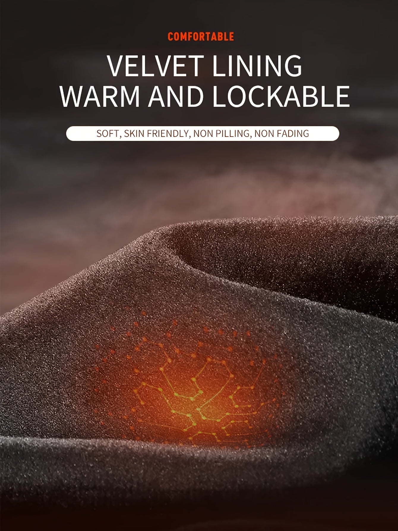 Kuz va qish uchun mo'ljallangan mo'ynali issiq ichki kiyim to'plami, bazaviy qatlam ko'ylagi, chang'i shimlari, uzun qo'lqonli ko'ylak va shimlarni o'z ichiga oladi.