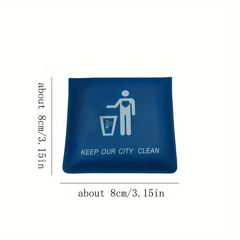 Portable Ashtray for Outdoors, Cigarette Storage Bag, Travel Accessory