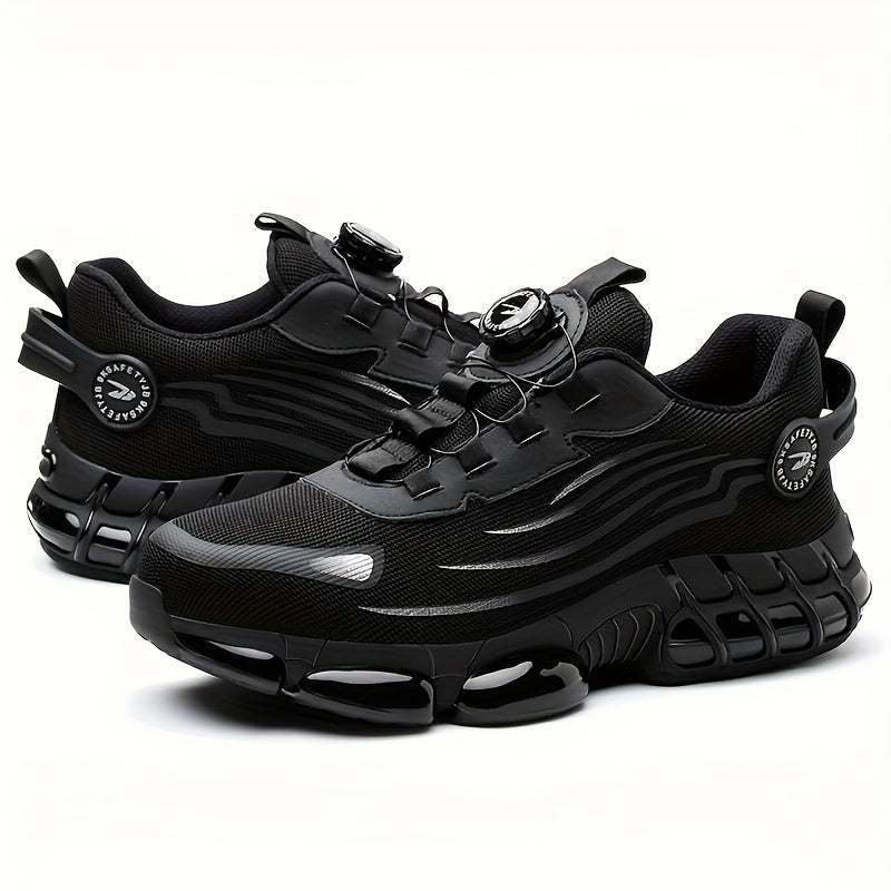 Men's Safety Work Shoes Steel Toe Puncture Protection Breathable Non-Slip Casual Outdoor