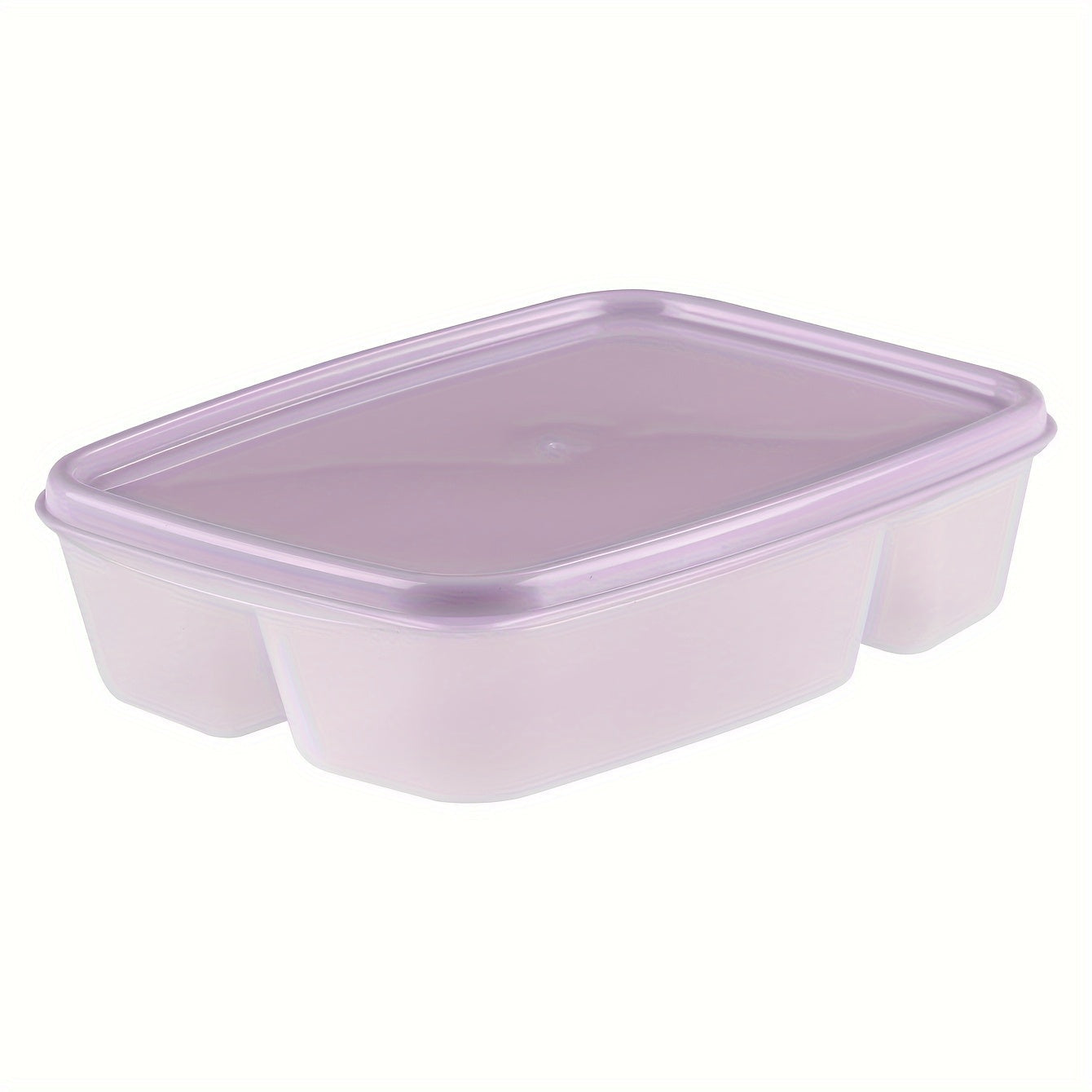 Set of 1 Meal Prep Containers with 3 Compartments for Food Portioning and Storage