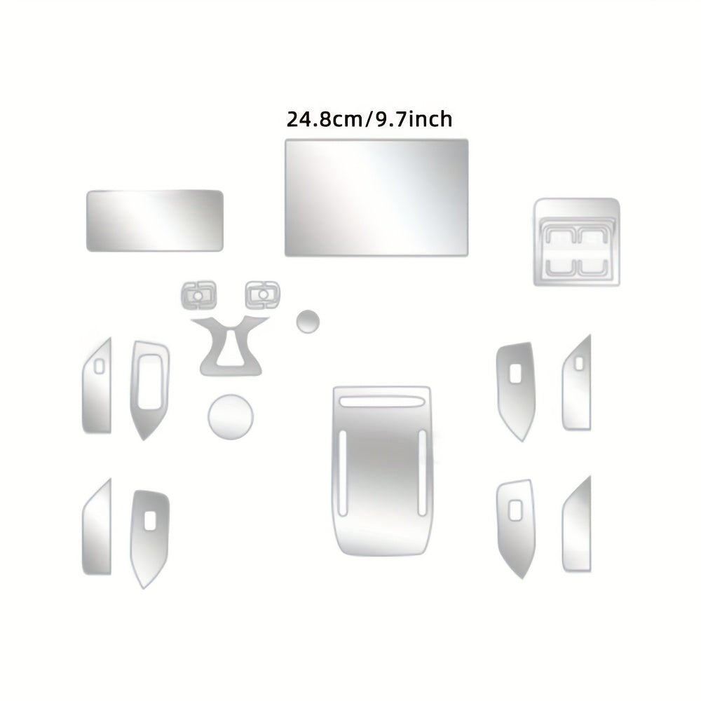 Interior Car Film TPU Waterproof Scratch-Resistant for EV Vehicle Wrap