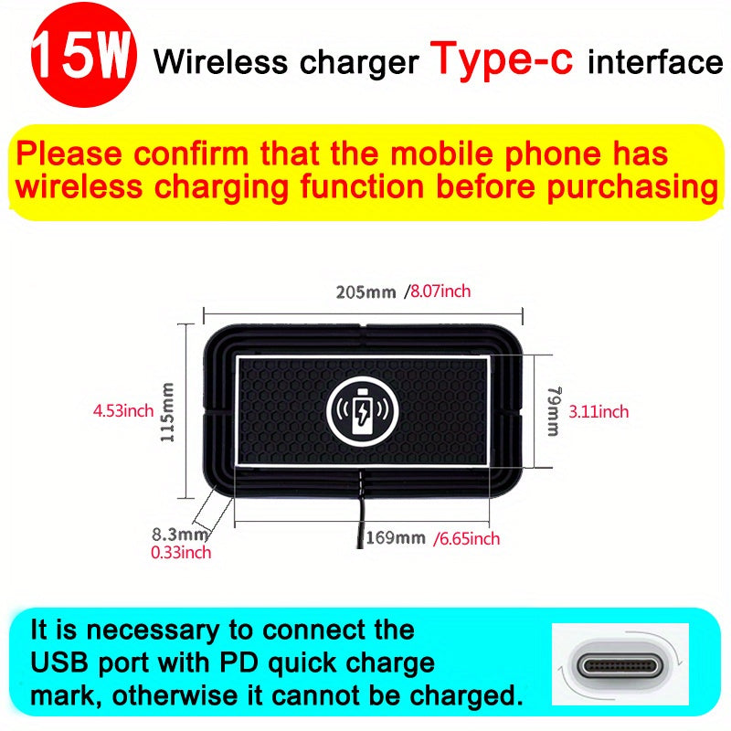 Cargador inalámbrico magnético para coche con carga rápida Qi, soporte de ventilación para smartphone