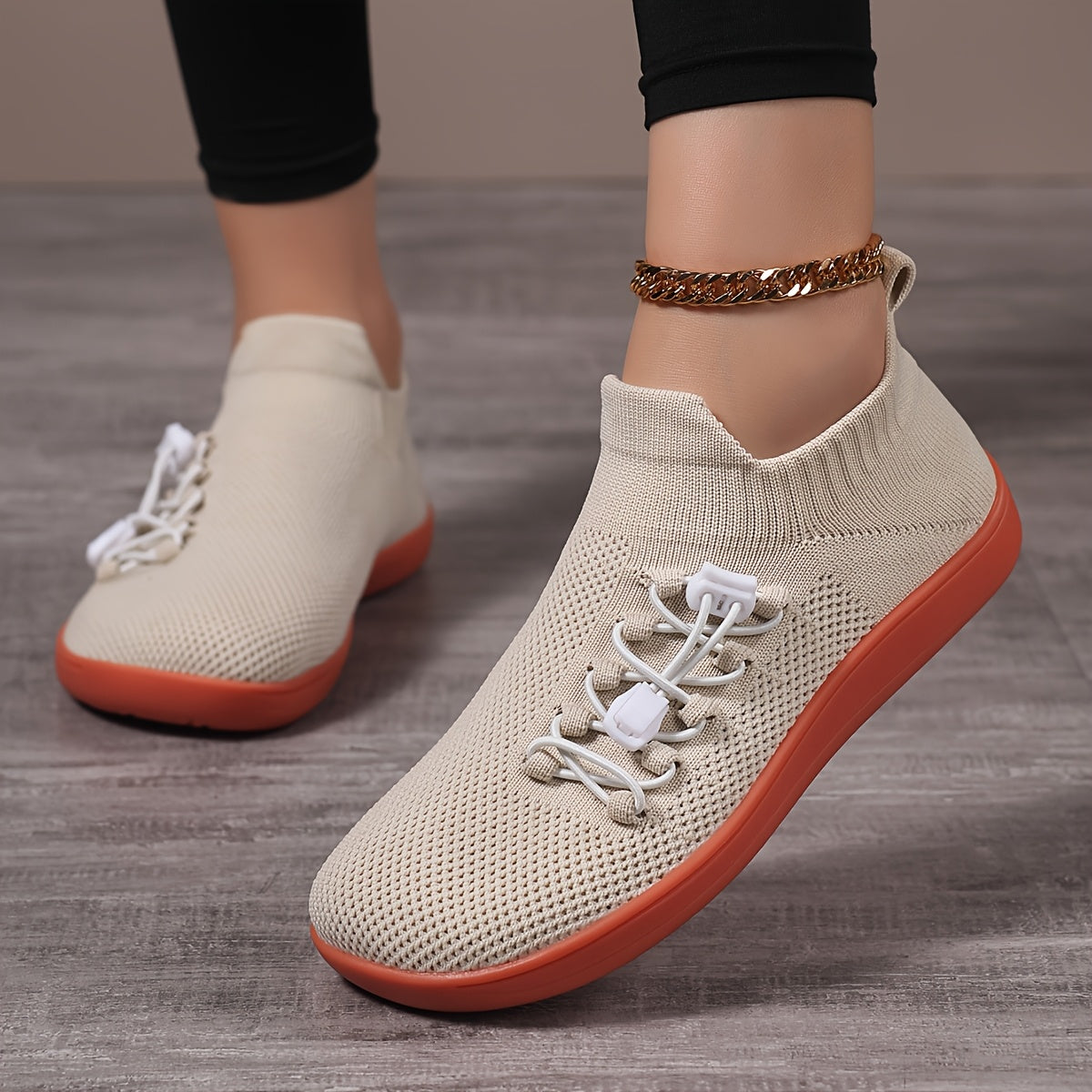 Unisex Casual Slip-On Sneakers Breathable Fabric Non-Slip Rubber Sole