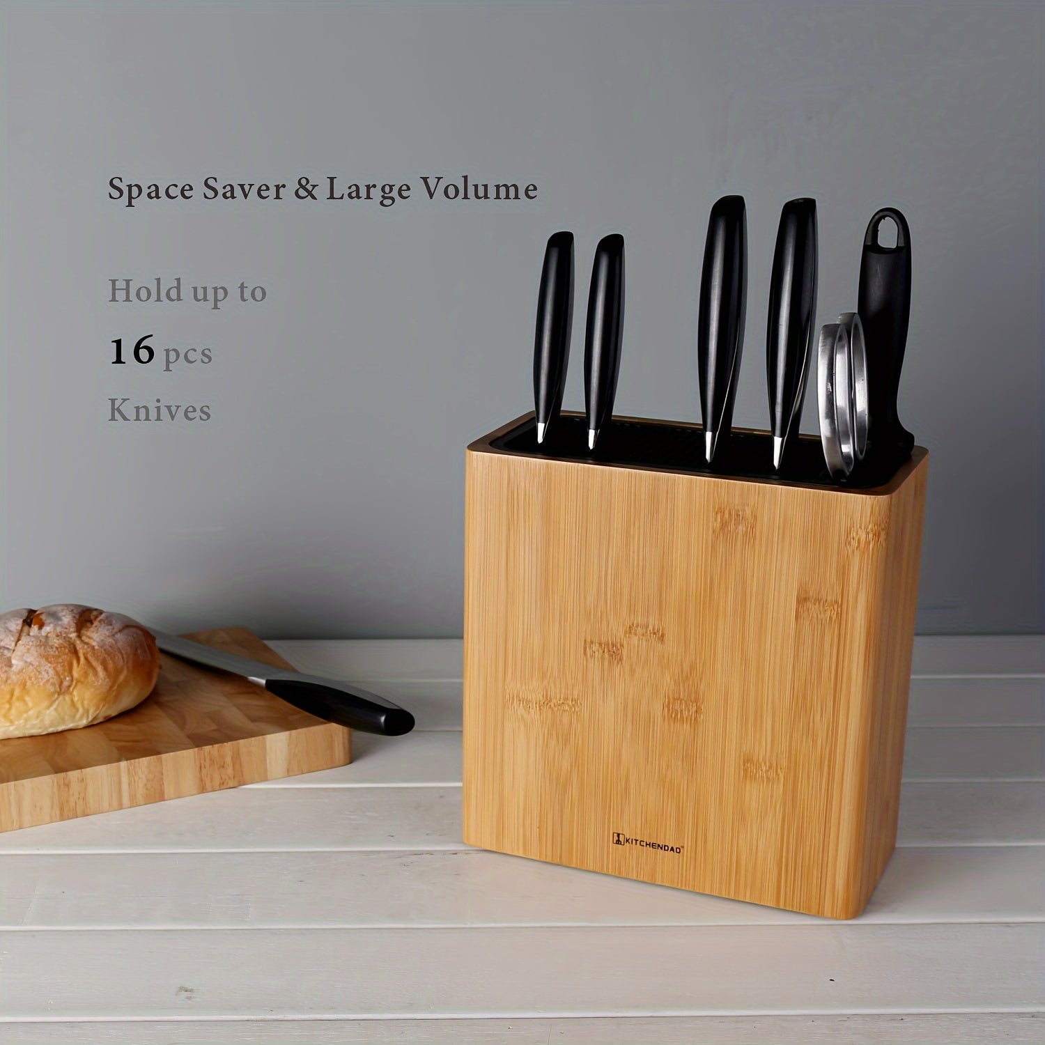 Kitchen Knife Rack with Multiple Functions and Home Storage Organizer