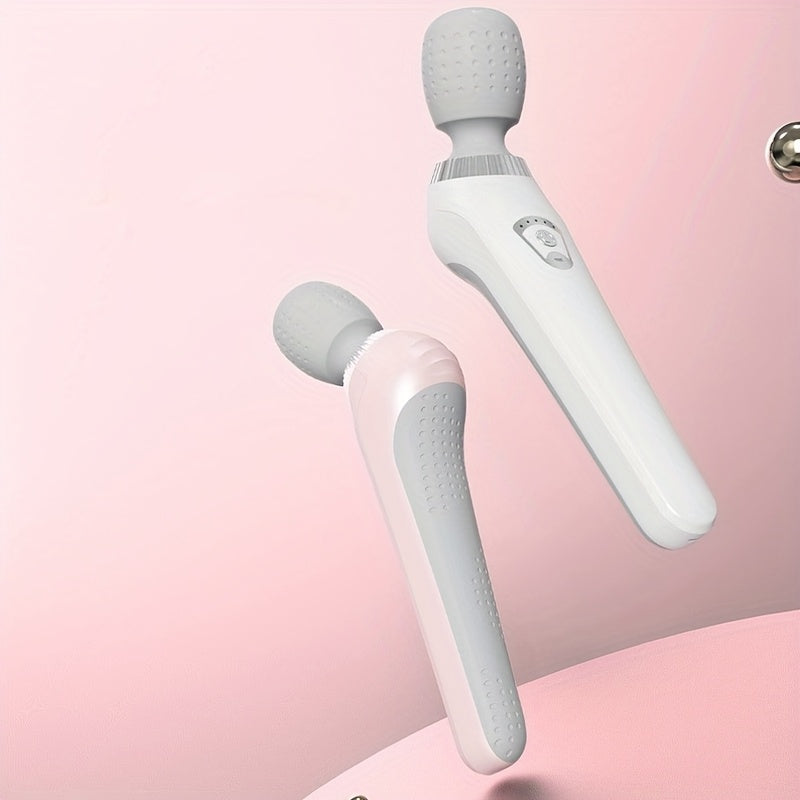 Portable Handheld Massager with USB Rechargeable Battery and Deep Tissue Vibration