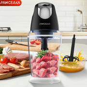 Food Processor 1500ml High-Speed Motor 28000 RPM Plastic Body European Plug