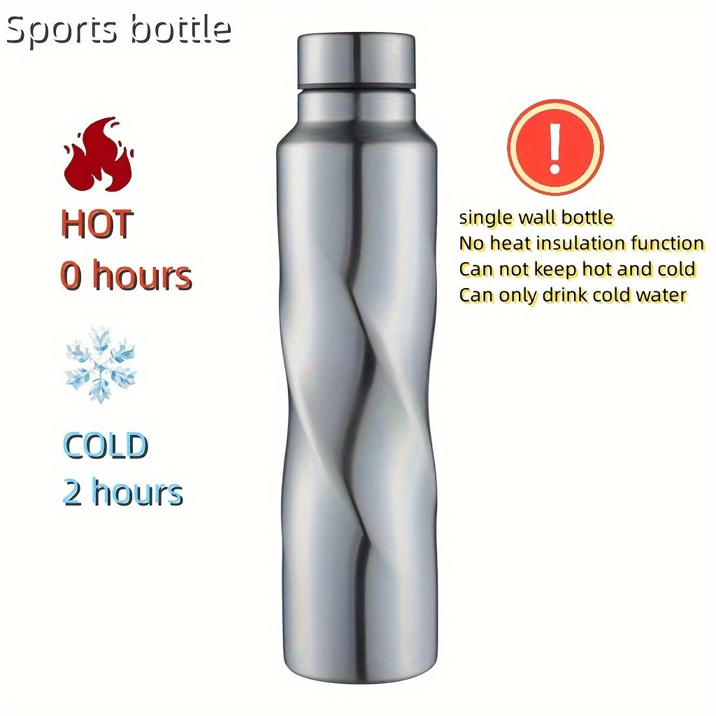 1000ML Stainless Steel Water Bottle Large Capacity Sports Flask Lightweight PVC Free