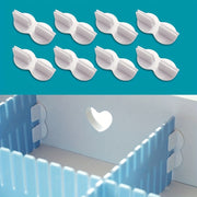 Drawer Organizer Accessories Extension Buckle Fixing Clip for 32cm and 45cm Dividers