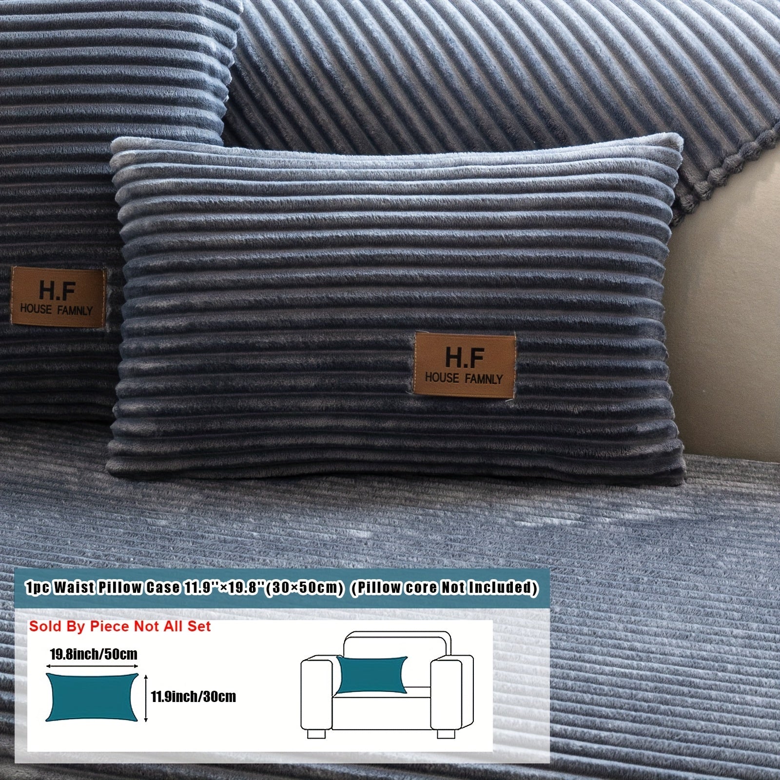 Zamonaviy chiziqli divan qoplamasi qalin flanel matodan tayyorlangan, hayvonlar uchun qulay va sirpanmaydigan. 1 dan 4 o'rinli divanlar uchun mos, yumshoq va mashinada yuvish mumkin. Uy va ofis bezatish uchun mukammal.