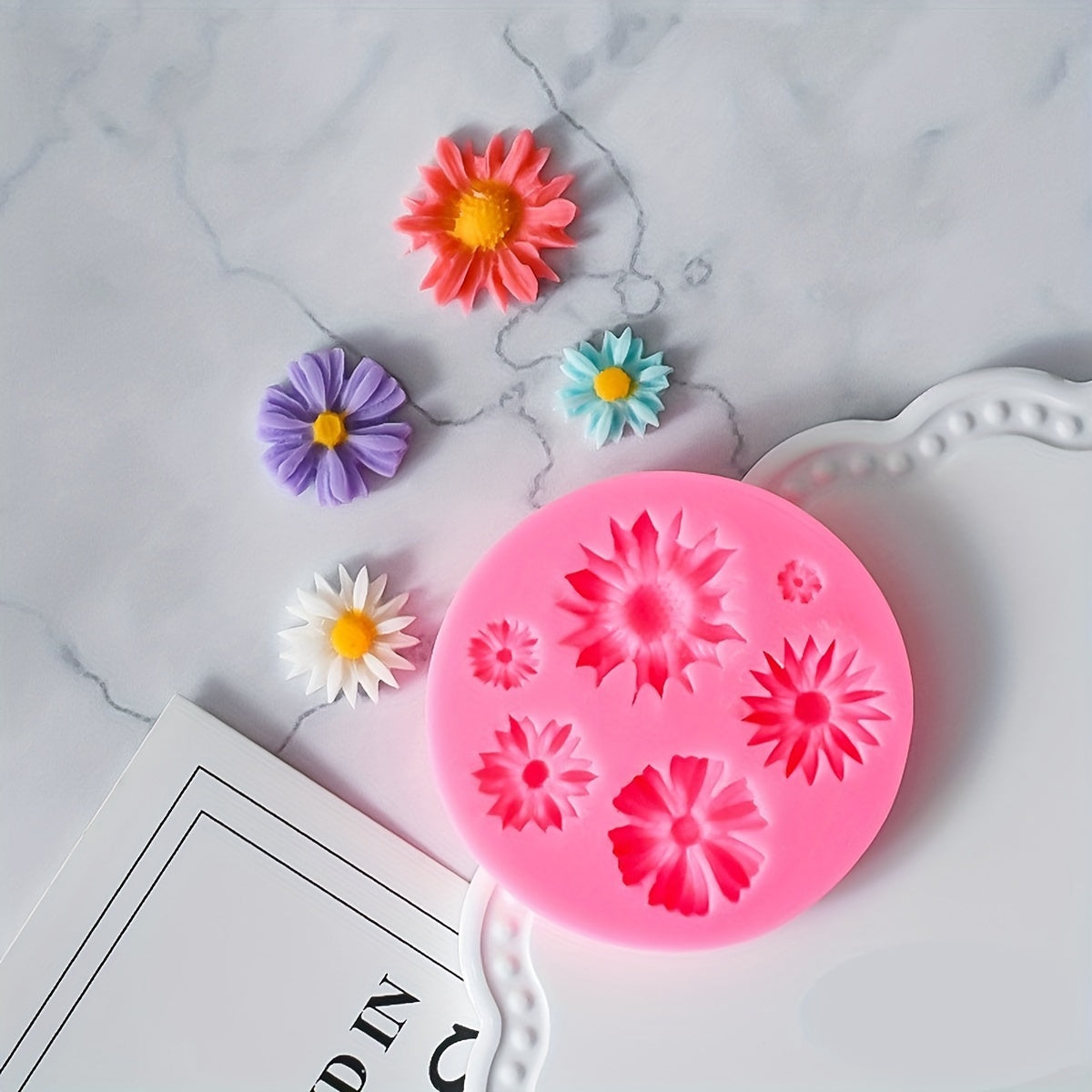 Silicone Flower Mold for Baking and Cake Decorating 3D Fondant and Dessert Supplies