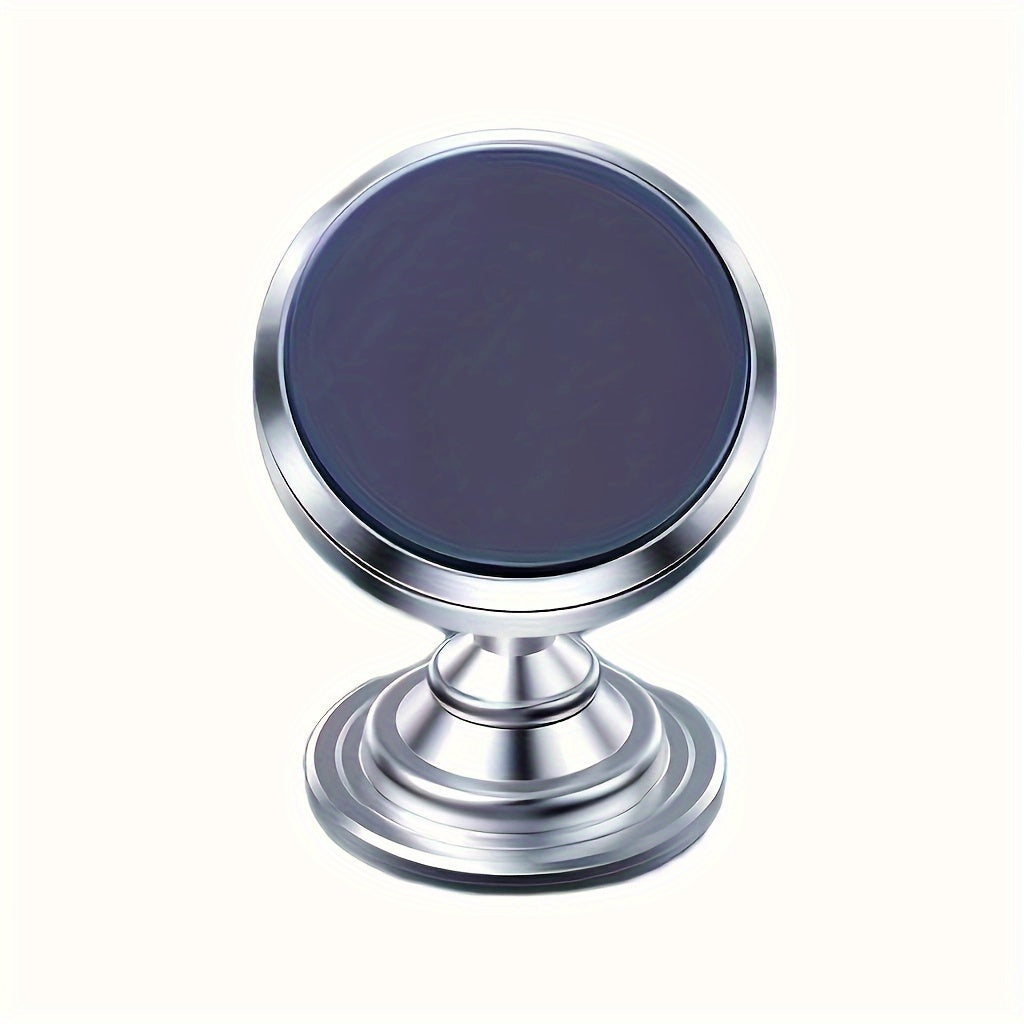 Soporte para teléfono de coche magnético giratorio de 360° de aleación de aluminio universal