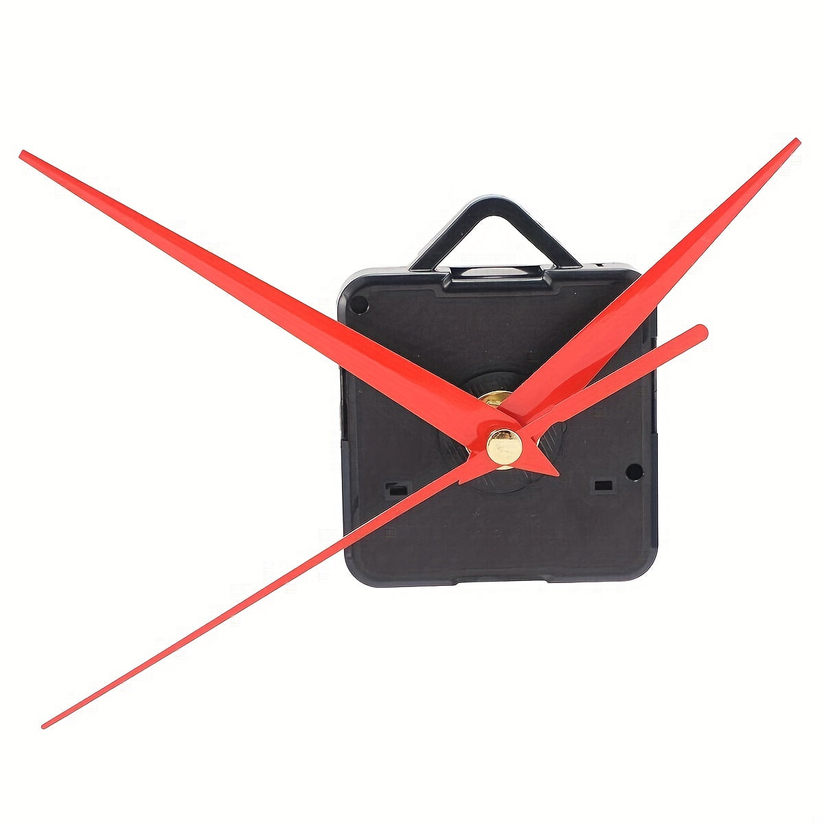 DIY Wall Clock Accessories Set with Silent Movement and Red Hands