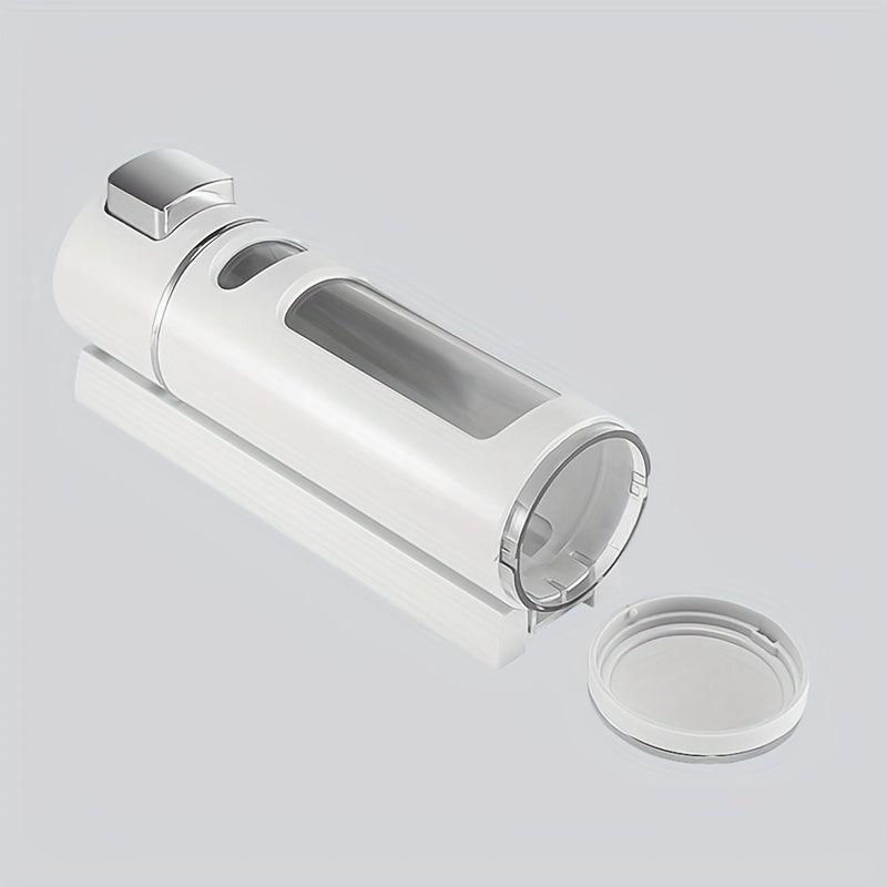 Devorga o'rnatiladigan qo'lda bosish sabun dispenseri - 400ml sig'imga ega, oshxona, hammom va yashash xonasi uchun ideal