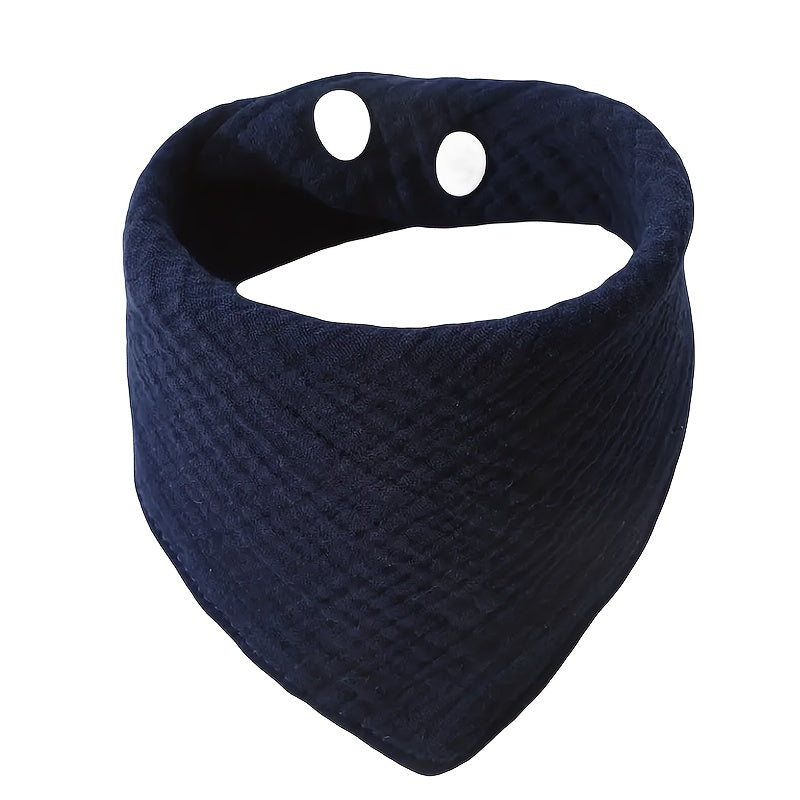 Baby Muslin Bibs and Burp Towels Set with Gauze Layers for Newborns