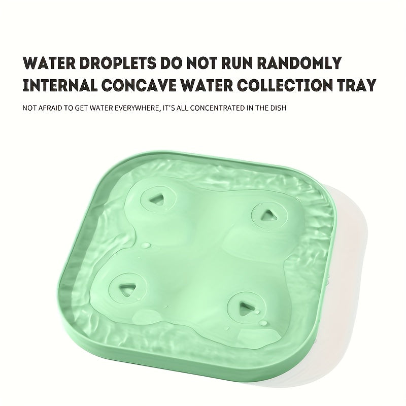 Green Portable Drying Rack with Removable Stand and Bottle Holder