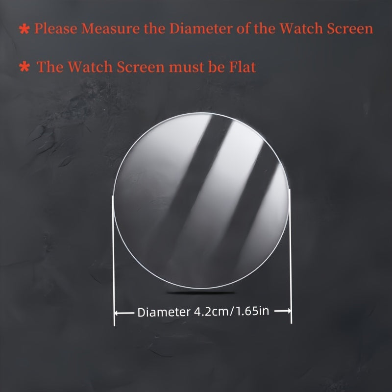 3-комплект защитных стекол из закаленного стекла для умных часов 24-46мм, твердость 9H, против царапин