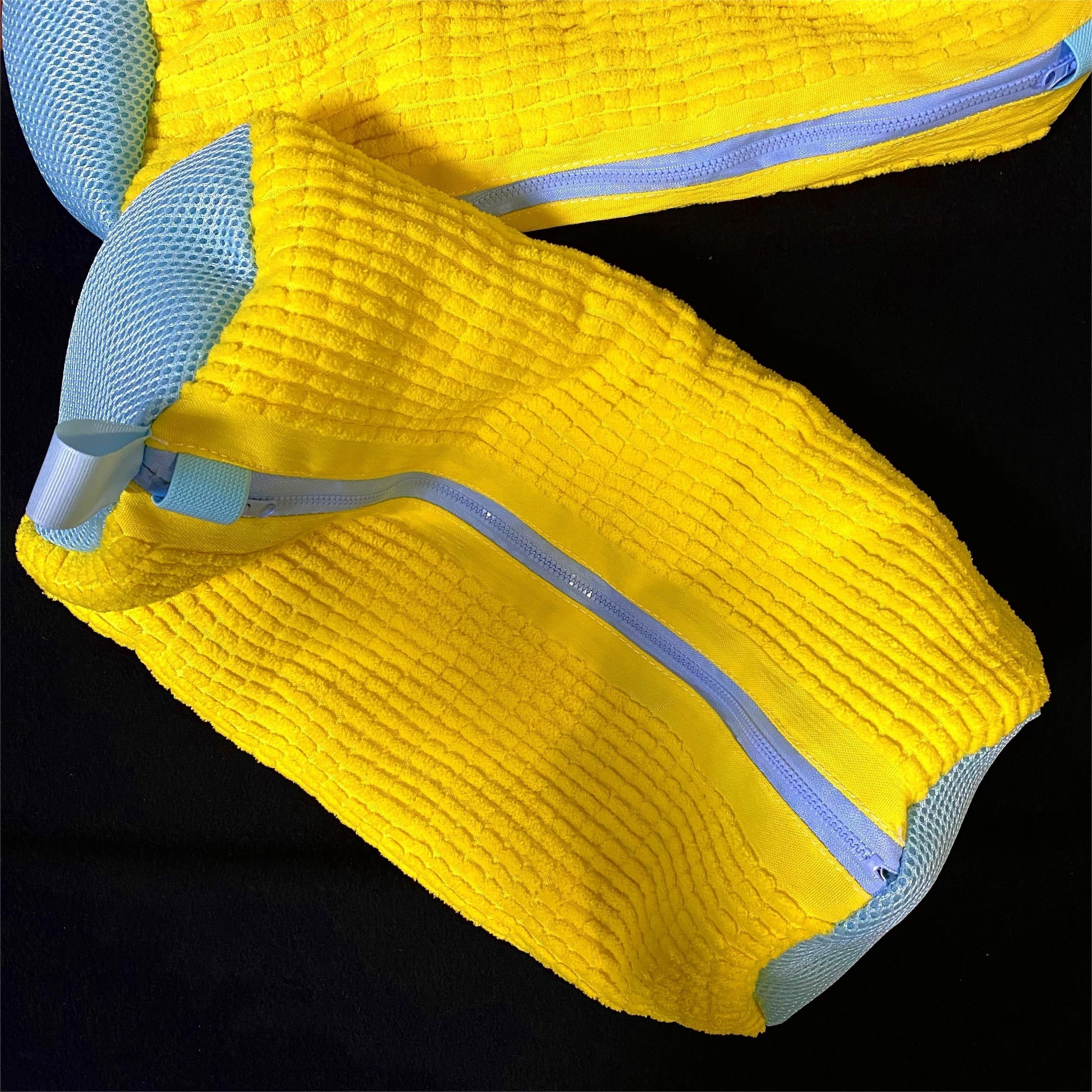 Bolsa de lavado para zapatos con cremallera antideformación y protección para lavadoras