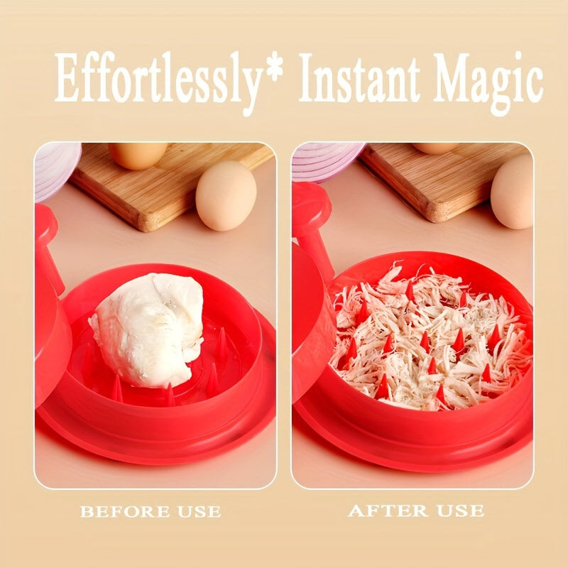 Herramienta manual para desmenuzar carne roja de res y pollo