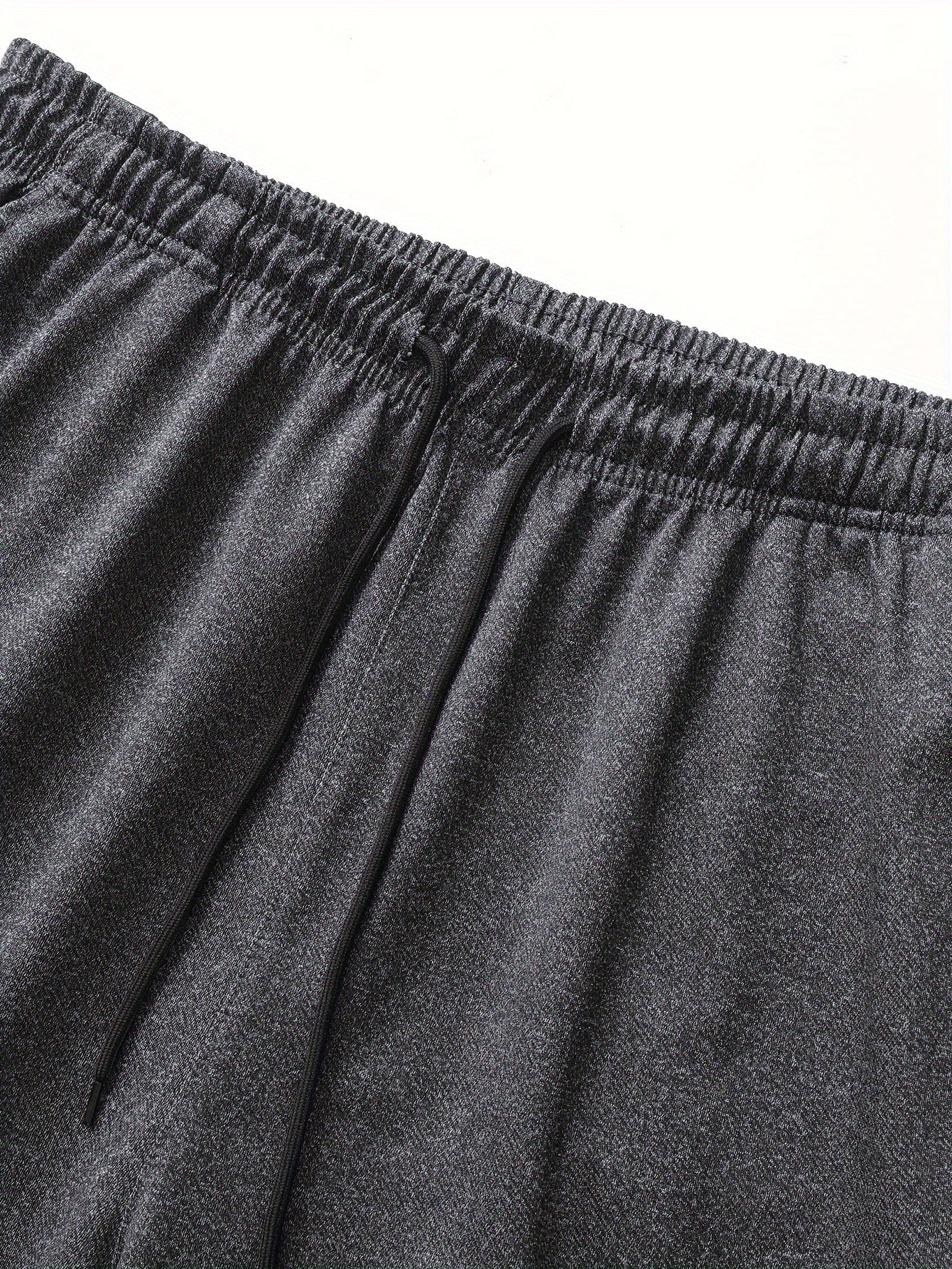 Мужской комплект куртки на молнии и спортивных штанов для весны и осени, полиэстер, однотонный, классический крой