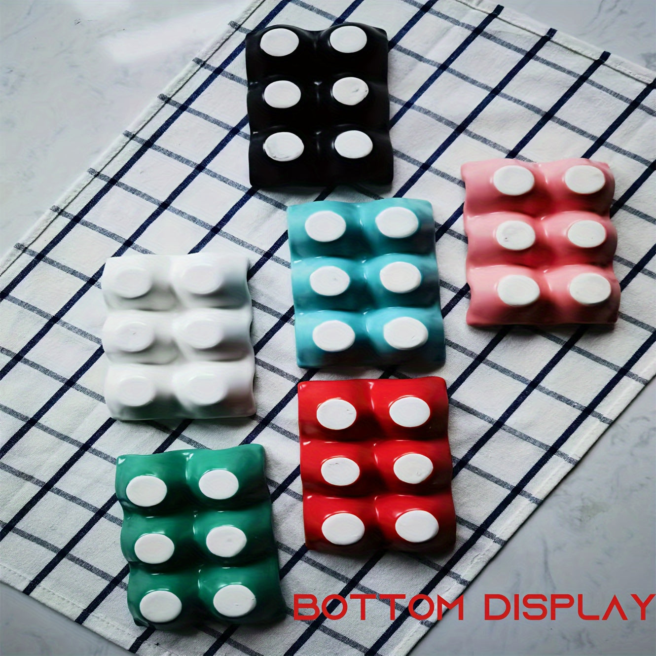 Colorful Ceramic Egg Tray Double Row 6 Cell Kitchen Storage and Preservation