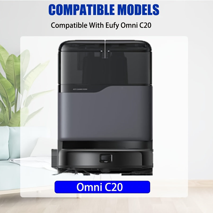 5 dona katta sig'imli changyutgichlar uchun Eufy C20 Omni Robot Vacuum 3L 4-qavatli no-to‘qima mato